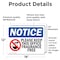 Signmission Please Keep This Office Fragrance Free Sign With Symbol, 18 in W x Rectangle, Vinyl Decal OS-2PACK-NS-D-1218-L-17499 - alternate 3